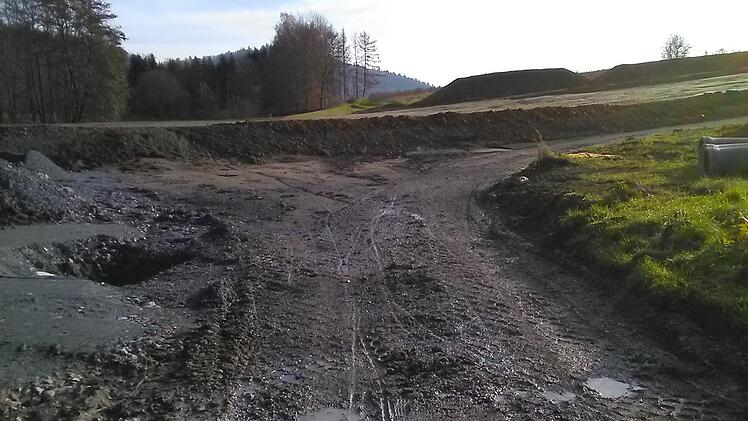 K&uuml;nftig abgeschnitten: der Weg vom Campingplatz Stadtsteinach Richtung Vogtendorf. Foto: privat