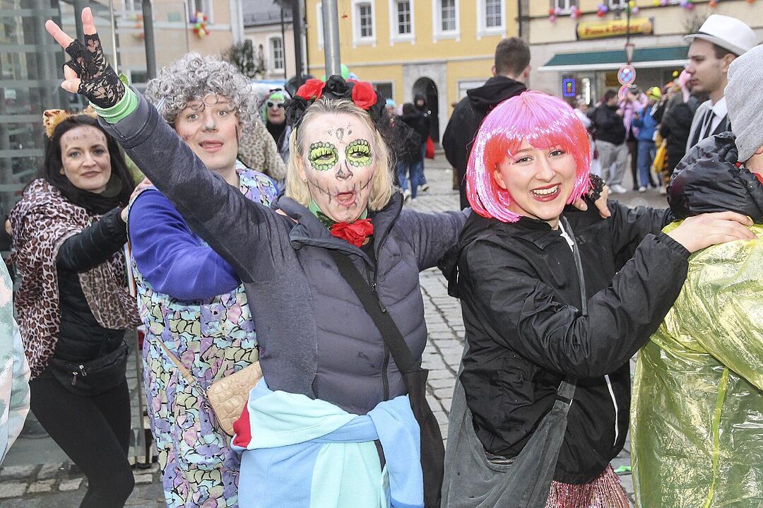 Narrentreiben in Stadtsteinach 2024