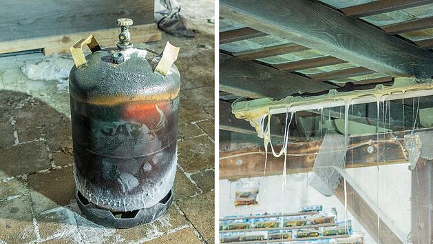 Gasofen explodiert bei Silvester-Vorbereitungen: Feuerwehreinsatz in Ebensfeld