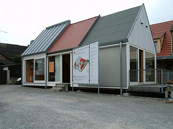 Die Bauhütte in Obbach Foto: Hans-Peter Hepp
