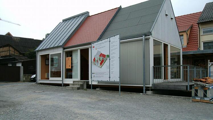 Die Bauhütte in Obbach Foto: Hans-Peter Hepp