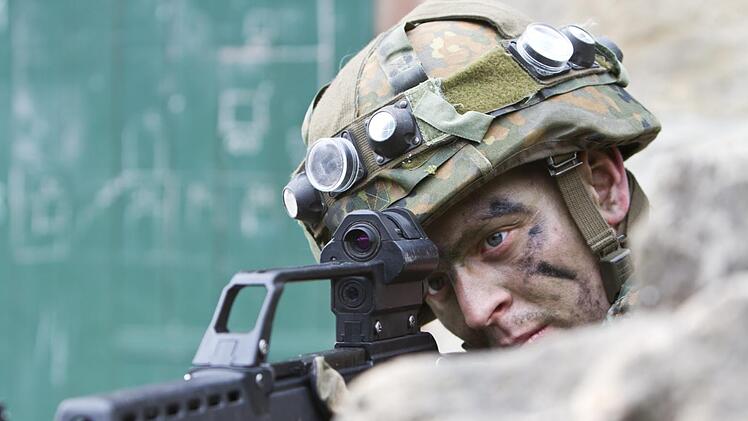 &Uuml;blicherweise unterst&uuml;tzt Bittner die Ausbildung in Hammelburg beispielsweise als Feinddarsteller.