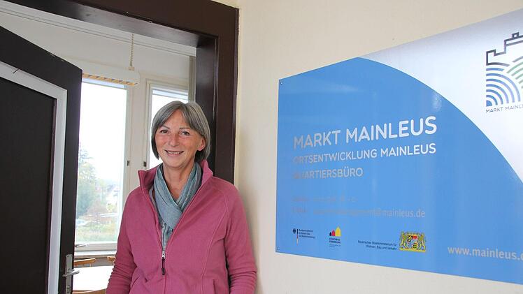 Bettina Seliger ist Mainleuser Quartiersmanagerin und damit Ansprechpartnerin in allen Fragen rund um die städtebaulichen Entwicklungen im Markt. Foto: Jürgen Gärtner