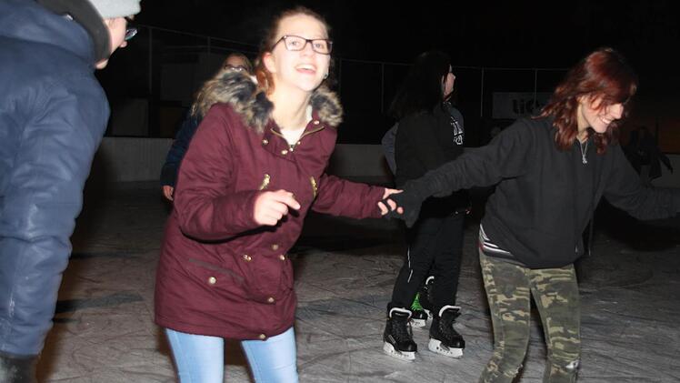 Impressionen von der Eisdisco Foto: Dagmar Besand