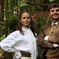 In der Fränkischen Schweiz  wird ein Teil des Märchens "Der starke Hans" verfilmt.  Alle Fotos: Josef Hofbauer