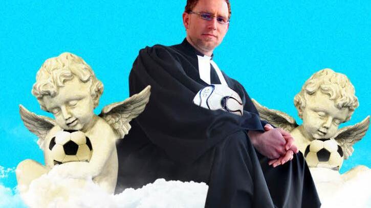 Michael Maul, evangelischer Pfarrer in Bieberbach-Affalterthal, kickt in der B-Klasse für den SV Wolfsberg II.