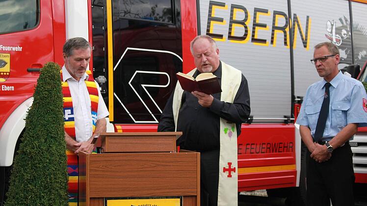 Impressionen vom Sommerfest der Eberner Feuerwehr. Foto: Katharina Becht