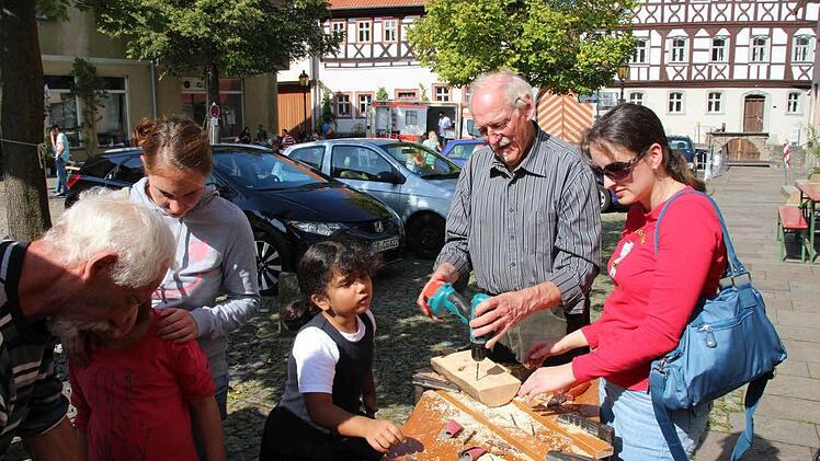 Kinderfest auf dem Anger.Foto: Dieter Britz