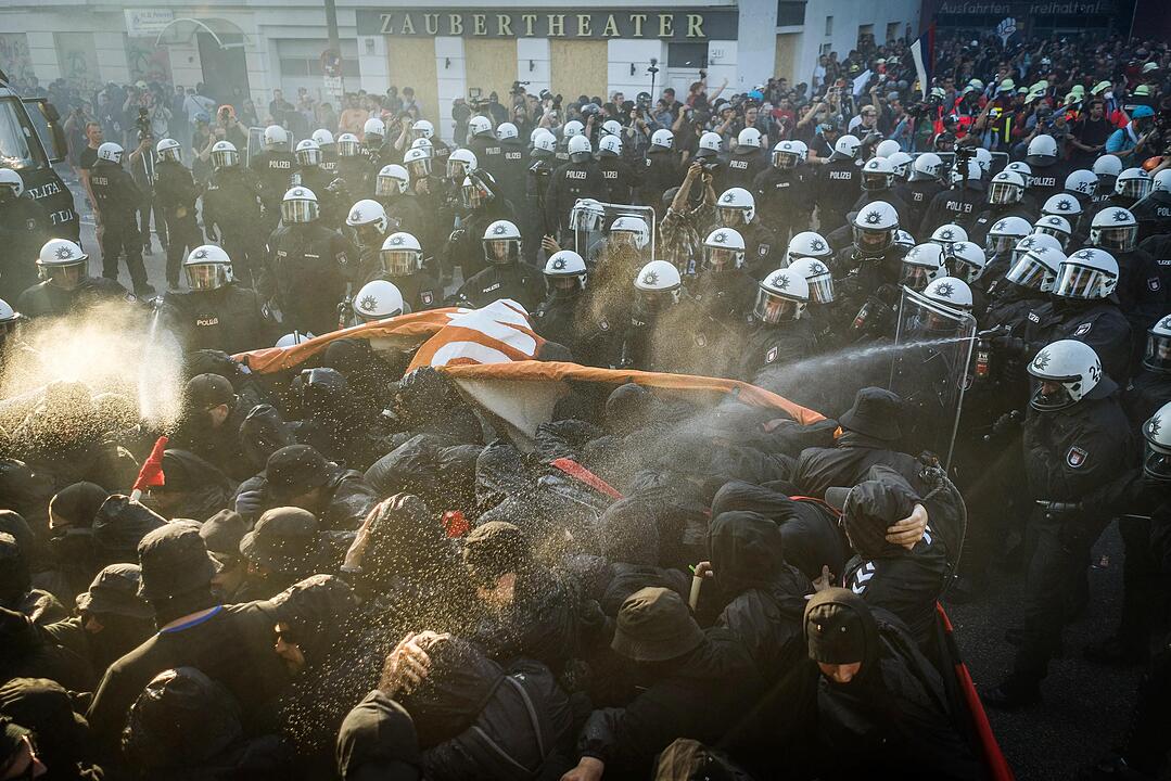 G20 in Hamburg: Proteste und Ausschreitungen