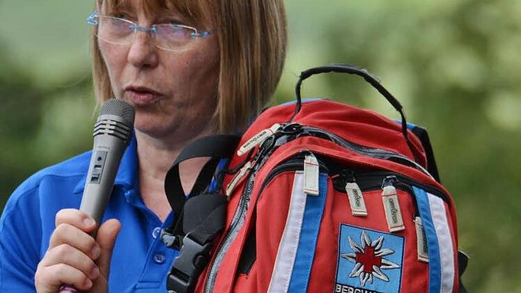 Der Notfallrucksack wurde in den Fürbitten erwähnt. Foto: Hanns Friedrich