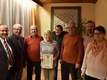 50 Jahre: Manfred Fischer, Helene Fischer, Siegfried Kimmel, Dieter Dressel. Fotos: Gerold Snater