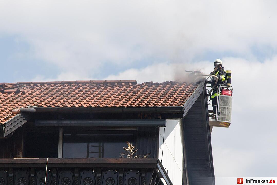 Wohnhausbrand in Neustadt bei Coburg –150.000 Euro Sachschaden