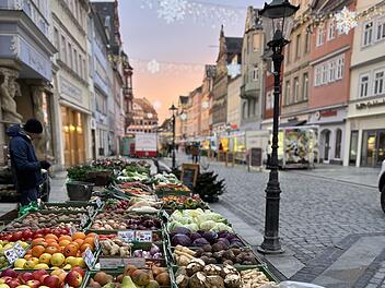 Coburg: Öffnungszeiten für Gemüse- und Wochenmarkt über Feiertage bekannt