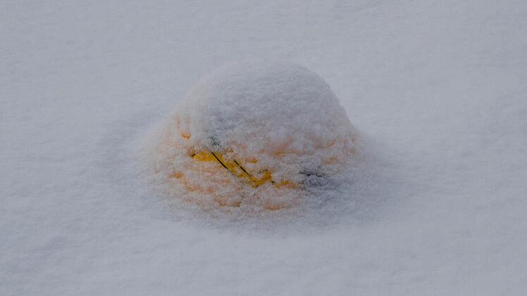 Die winterlichen Verhältnisse lassen am Wochenende in weiten Teilen des Landkreises Kronach keinen Spielbetrieb zu. Vor allem auf den Höhenlagen des Frankenwaldes dürfte der Ball am Samstag und am Sonntag generell ruhen. Foto: Heinrich Weiß