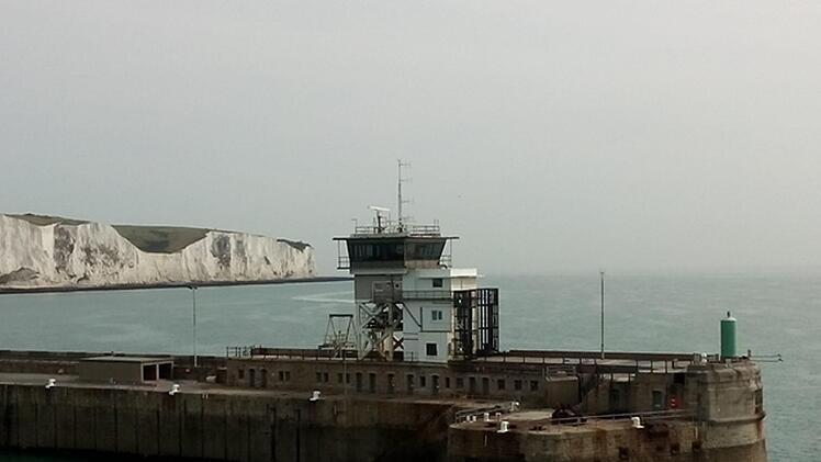 Überfahrt von Calais nach Dover; Foto: Ulrike Müller