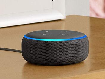 Den intelligenten Lautsprecher Echo Dot 3 mit Alexa-Sprachassistenz gibt es aktuell für nur 19,99 Euro bei Amazon. Ein erstklassiges Angebot. Bild: Amazon/Screenshot