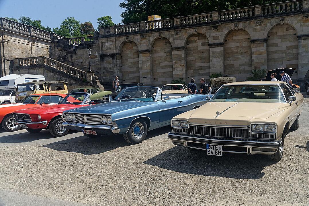 Hunderte von Oldtimern konnten bestaunt werden!
