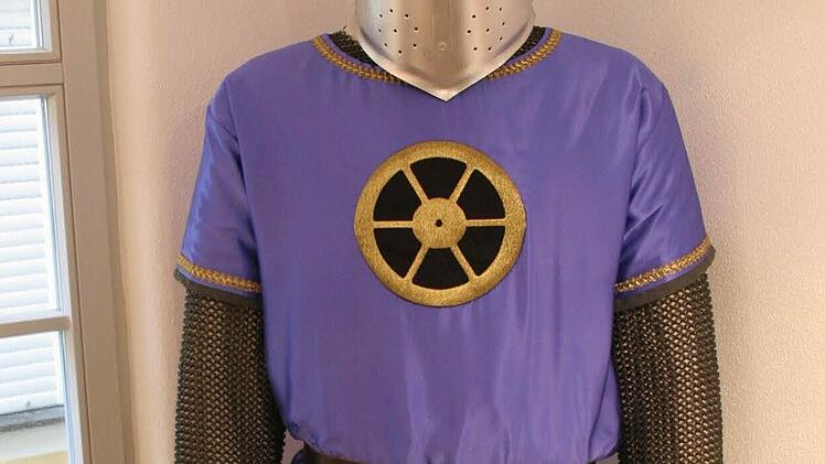 So oder so ähnlich    könnte Ritter Wigalois, die  Figur aus dem Epos    von Ritter Wirnt,  ausgesehen haben.