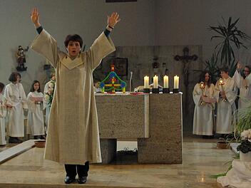 Als Ehe- und Familienseelsorgerin hat Edith Fecher zum Beispiel Familiengottesdienste in der Region angestoßen. Foto: Elisabeth Assmann