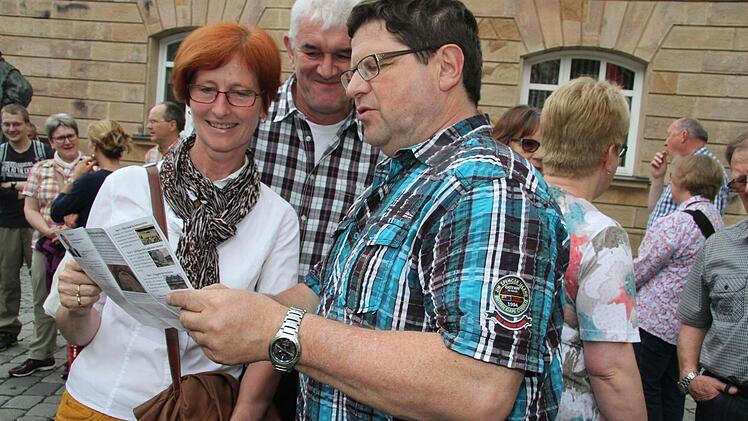 Wer alle zehn Entdeckertouren mitmacht, bekommt ein kleines Präsent, verspricht Erich Olbrich. Foto: Sonny Adam