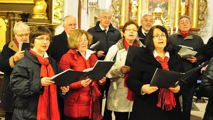 Mal melancholisch, mal heiter zur Weihnachtszeit: der Gesangverein Eyrichshof.