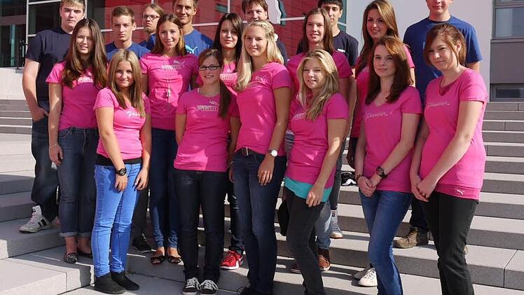 Die Auszubildenden bei Puma