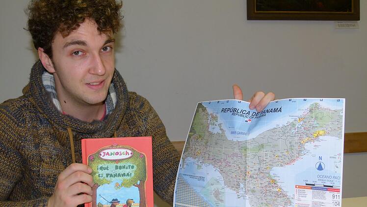 Sebastian Burkard hat sich auf seine Reise nach Panama gut vorbereitet.Marion Krüger-Hundrup