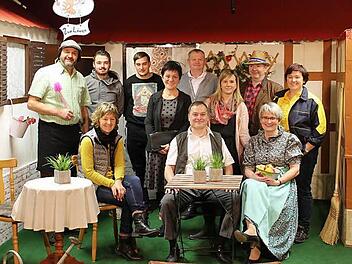 Die Theatergruppe Hafenpreppach will mit dem Stück "Der Frauentester" wieder beste Unterhaltung bieten und zugleich Geld für einen guten Zweck einspielen. Foto: Jens Fertinger