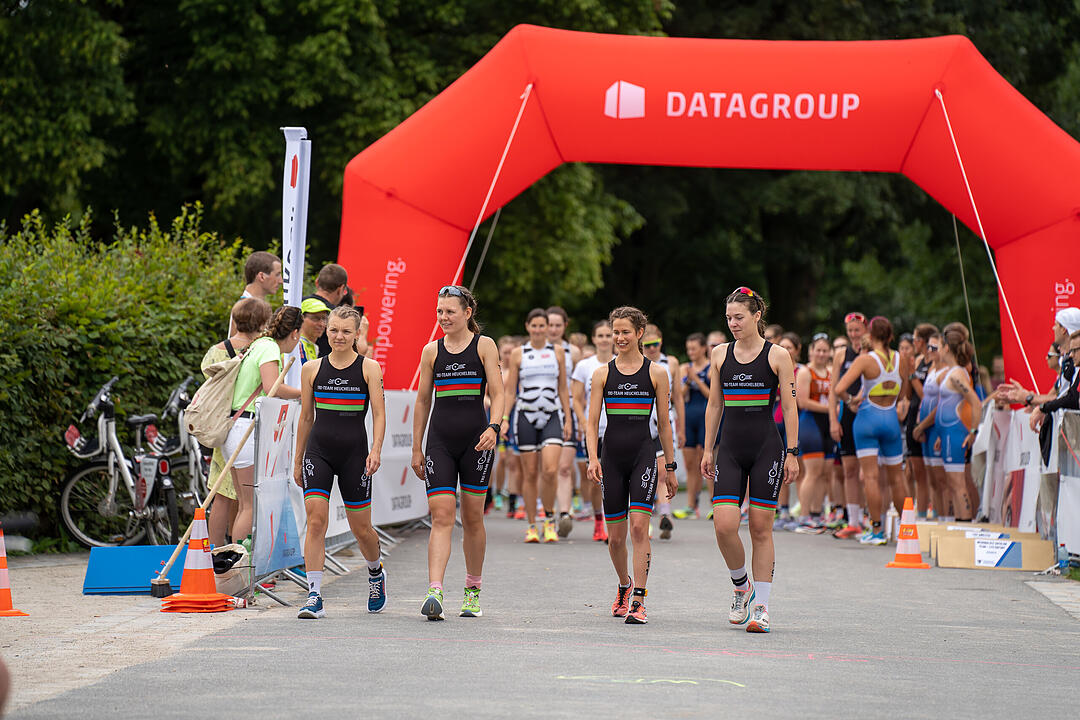 Der Triathlon war in diesem Jahr nur ein Duathlon!