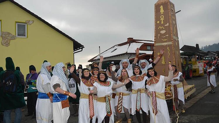 Die Rothenkirchener Narren. Foto: Hofmann