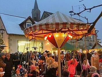 Die famili&auml;re Atmosph&auml;re zeichnet den Markt aus.