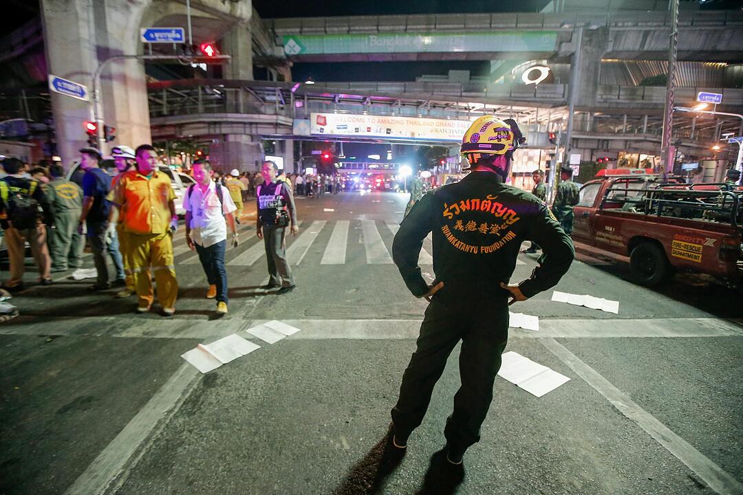 Scores of casualties reported as explosion rocks central Bangkok