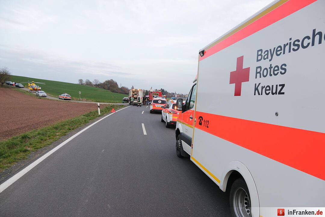 Unfall bei Rauhenebrach