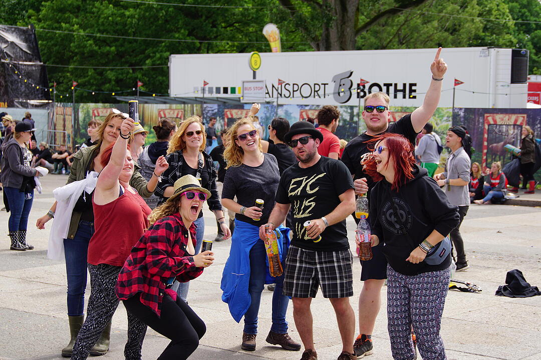 Drei Tage Zeltplatz bei Rock im Park