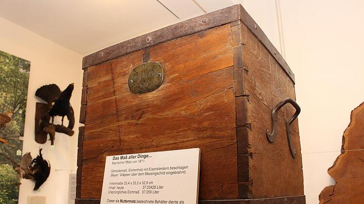 Für den Bayrischen Ur-Metz aus dem Jahr 1811 wurde das Stadtmuseum im Rahmen der "100 Heimatschätze” Bayerns mit einem Preis ausgezeichnet.  Foto: Evi Seeger