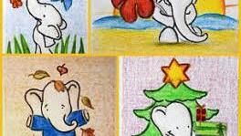 So sieht das selbst gemalte Cover der CD aus.  Foto: privat