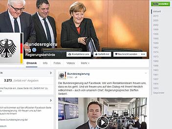 Screenshot: Facebook.com/Bundesregierung Screenshot: Facebook.com/Bundesregierung