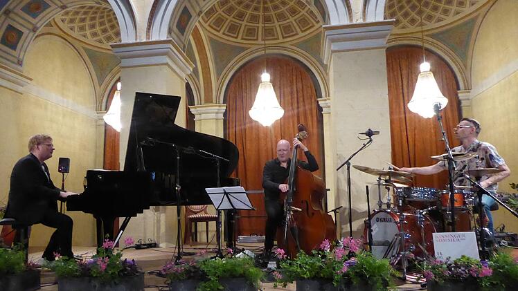 IIro Rantala, Dan Berglund und Anton Eger.  Foto: Gerhild Ahnert