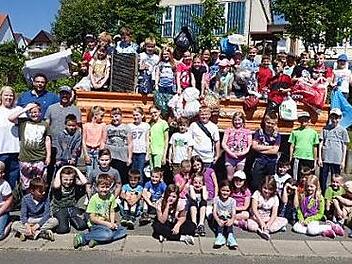 Die Schüler waren mächtig stolz.  Foto: Heidi Amon