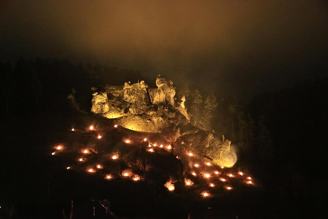 Lichterfest in Oberailsfeld