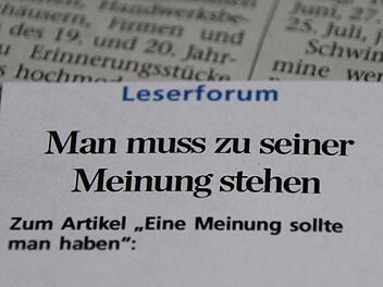 Leserbrief (Symbolbild)