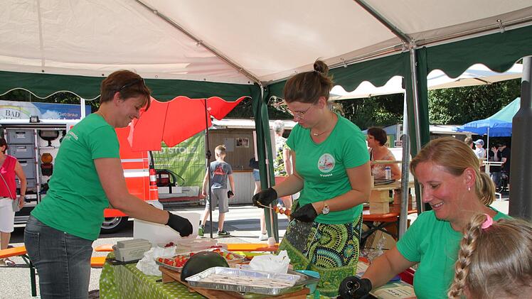 Der Obst- und Gartenbauverein war  auch aktiv beim Stadtfest dabei. Foto: Archiv/Ulrike Müller