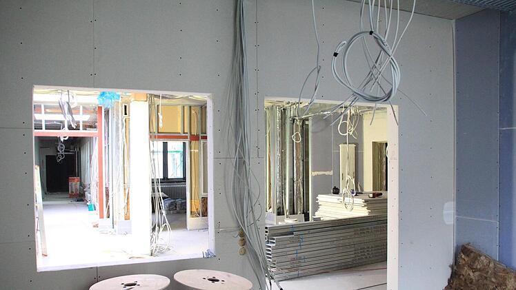 In diese neuen Räume zieht die  Intensivstation ein.  Foto: Andreas Dorsch