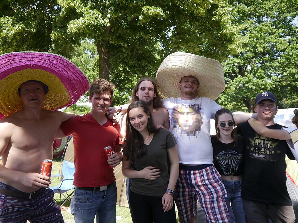 Die verrücktesten Rock im Park-Besucher am Festival-Samstag
