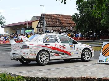 Patrik Dinkel gewinnt zweiten Titel bei der Grabfeldrallye&nbsp;
