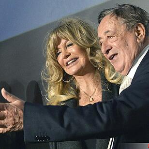 Vor dem Wiener Opernball - Goldie Hawn und Richard Lugner