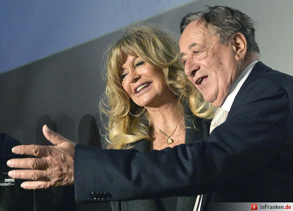 Vor dem Wiener Opernball - Goldie Hawn und Richard Lugner