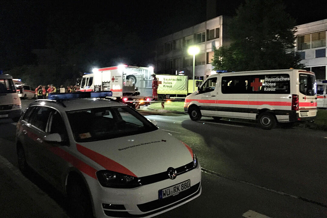 Großbrand in Ochsenfurt