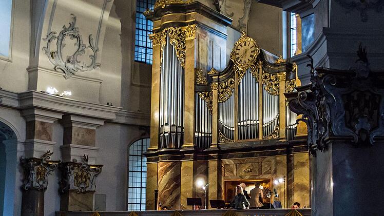 "Lied & Lyrik": Anne Sofie von Otter konzertierte in der Basilika Vierzehnheiligen.Foto: Jochen Berger