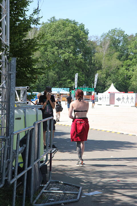 So sexy waren die Besucher am Rock im Park-Sonntag